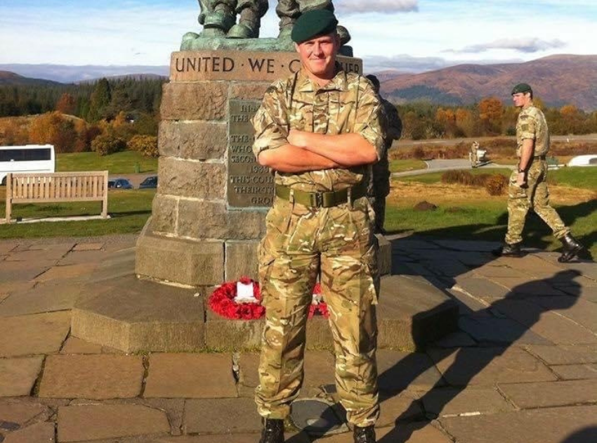 Royal Marine Ralph Hebden